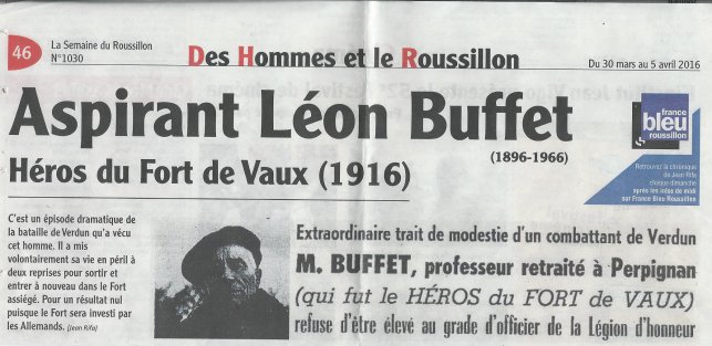 Le titre de la page de la Semaine du Roussillon