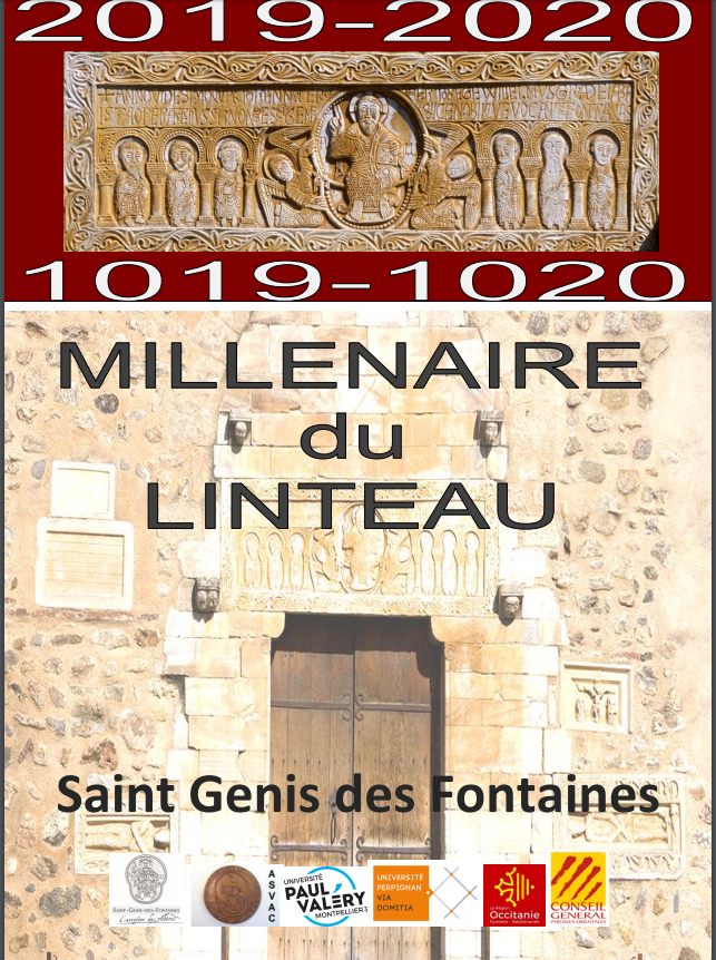 Le linteau de Saint Genis des Fontaines fte son millnaire !