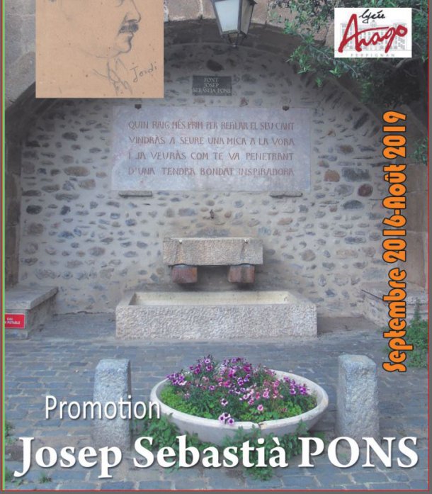 Promotion Josep Sebasti Pons 2016-2019