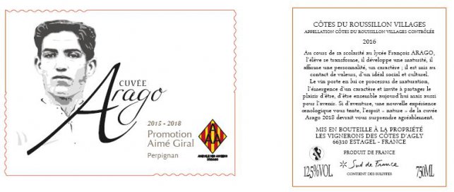 Cuvée Arago 2018 - Aimé GIRAL