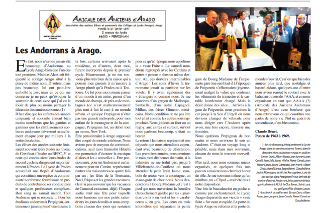 Les Andorrans d'Arago ...