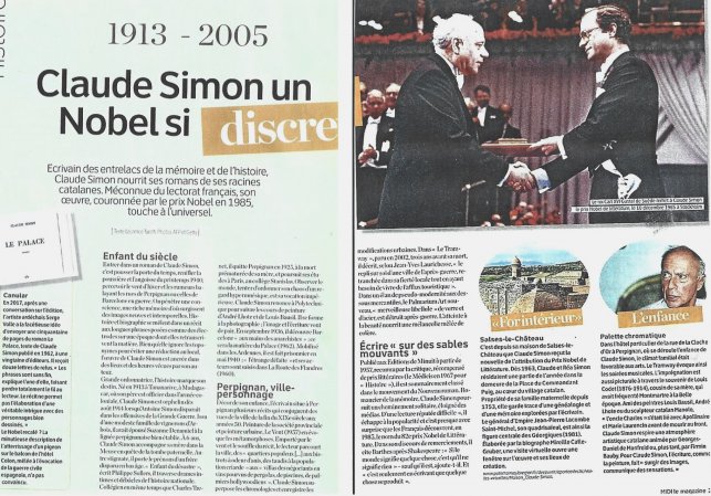 Claude SIMON parrain de la promotion 2005-2008