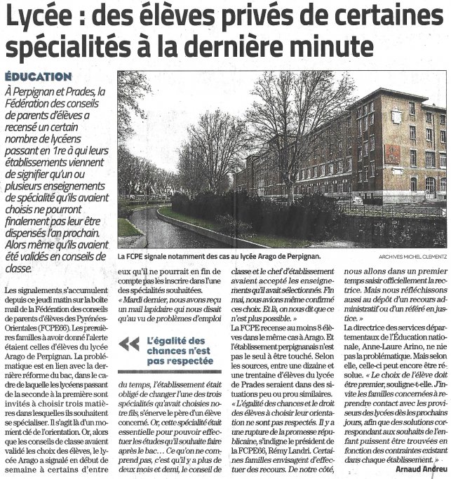 Problmes  Arago ?