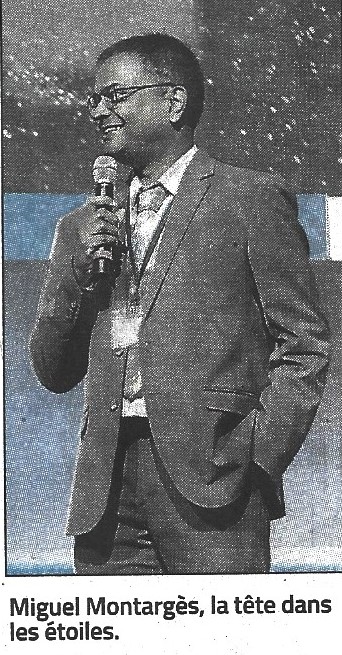 Comme chaque anne, Miguel MONTARGES anime le festival "de la plage aux toiles"