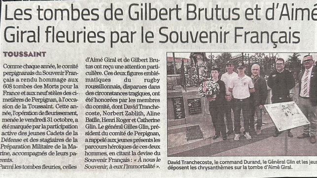 Aim GIRAL fleuri pour la Toussaint