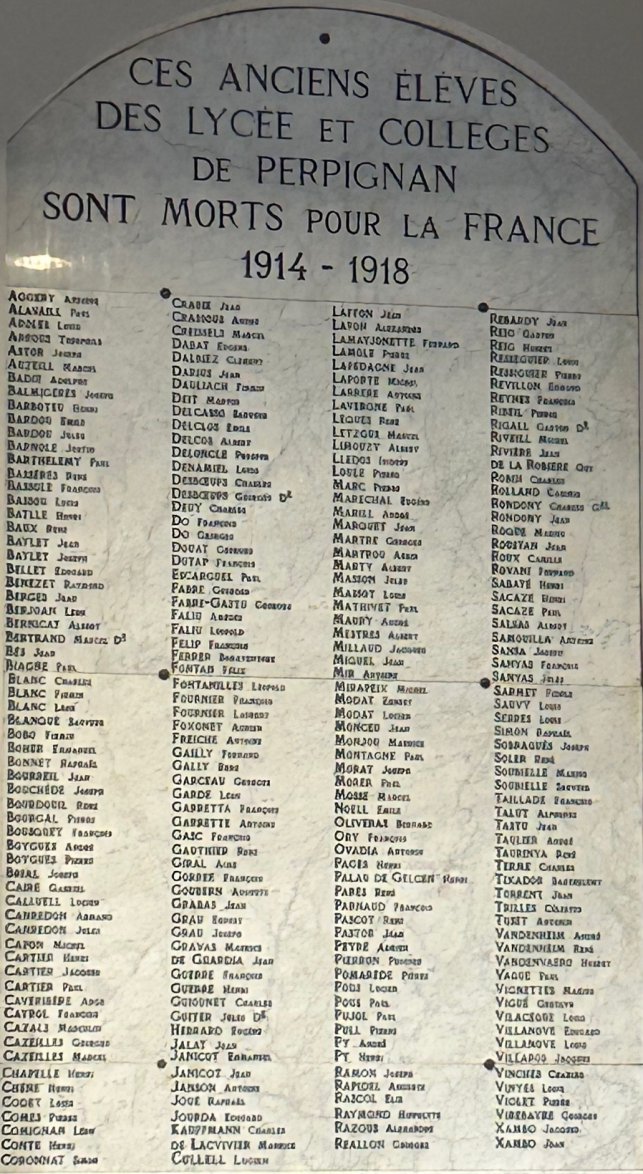 Commmoration du 11 Novembre 1918