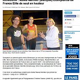 COCORICO! Nawal MENIKER championne de France de saut en hauteur avec 1,81 m...