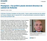 Le préfet LATASTE chef de cabinet de François Hollande!