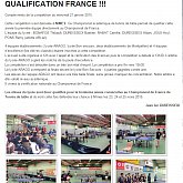 Le tennis de table à Arago.... encore qualifié pour les finales du championnat de FRANCE