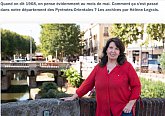 Hélène Legrais, notre amie Ancienne d'Arago, raconte Mai 68 à Perpignan sur france Bleu Roussillon (mai 2024)