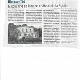 Nicole YRLES au Château de la Sibylle