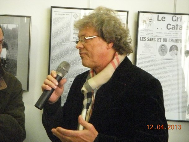 2013 - Jo Maso, parrain de l'expo d'Hélène Legrais
