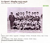 Rugby à XV 1955 cadets champions d'Académie
