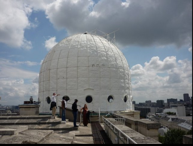 2013 - Arago, un grand astronome la coupole Arago à l'observatoire de Meudon : 1358422529.miguel.coupole.arago.png