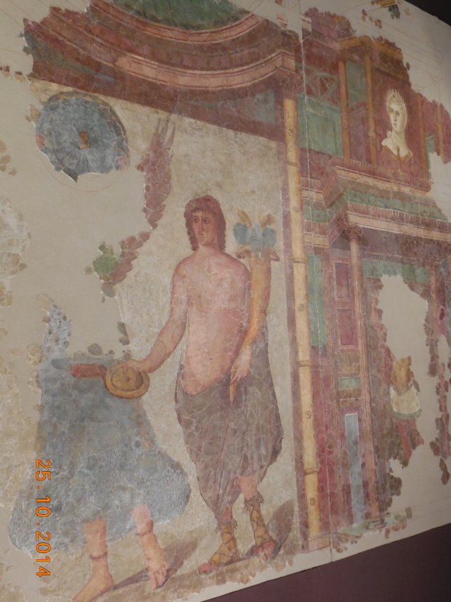 2014 Narbonne  Fresque ornant une villa romaine des environs..; : 1414336226.dscn5380.jpg