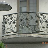 le balcon de la maison du forgeron
