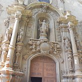 La façade de l\'Eglise jésuite de Manresa