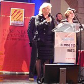 Chantal Gombert représentant le Maire de Perpignan