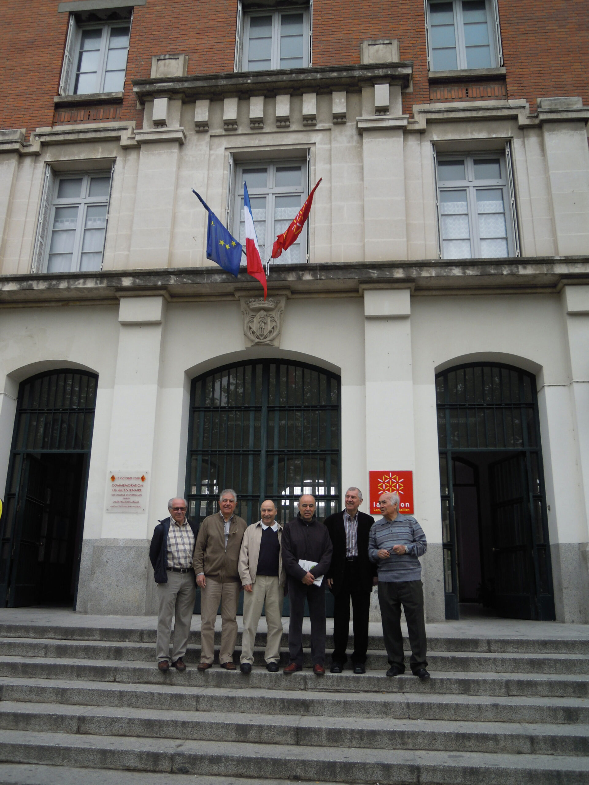 Visite au Lycée des Andorrans, anciens pancus …