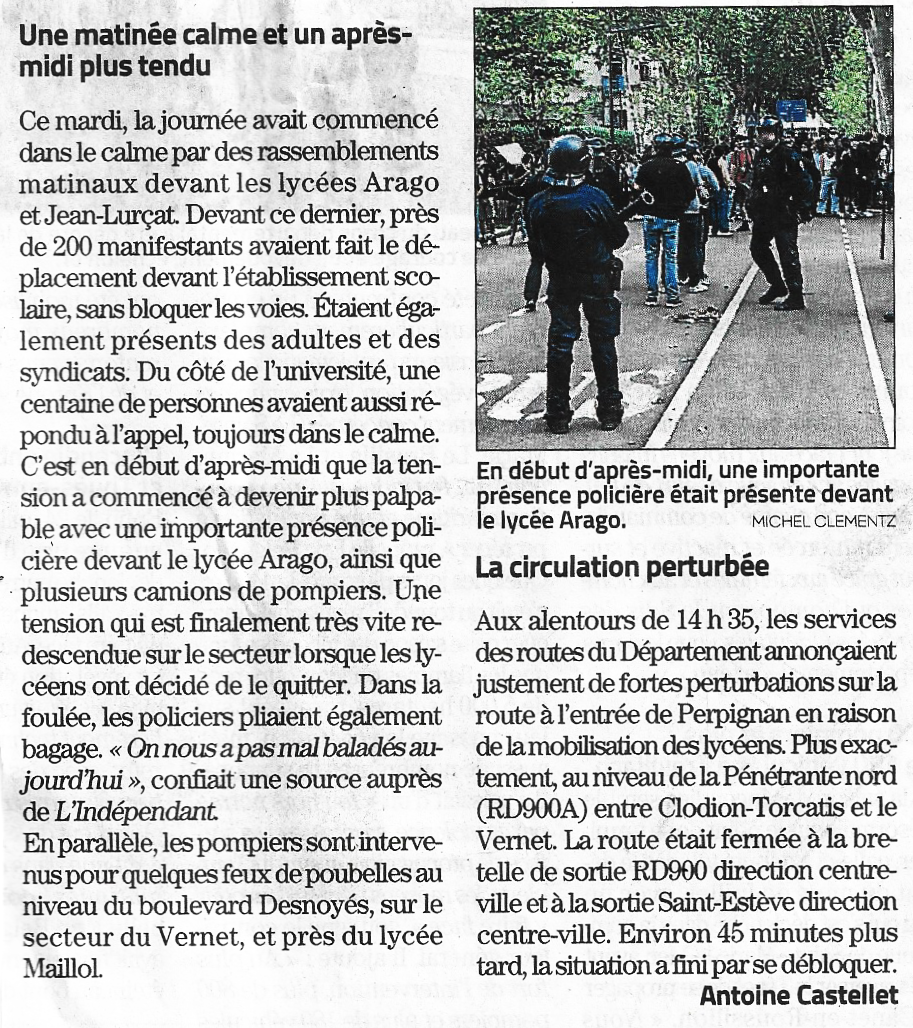 Arago, un lycée très confortable