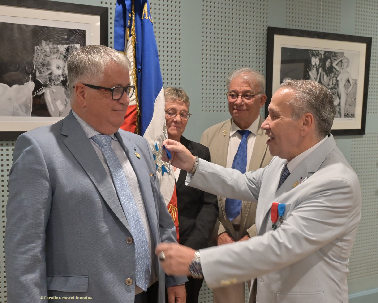 Ordre du mérite pour André BONET, Ancien d&rsquo;Arago